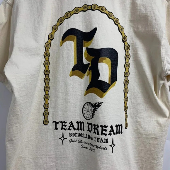 Team Dream Cycling Men's Chainz Graphic Short Sleeve Crew Neck T Shirt Size M - Picture 3 of 14